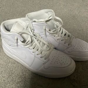 Nike air jordan 1 mid white